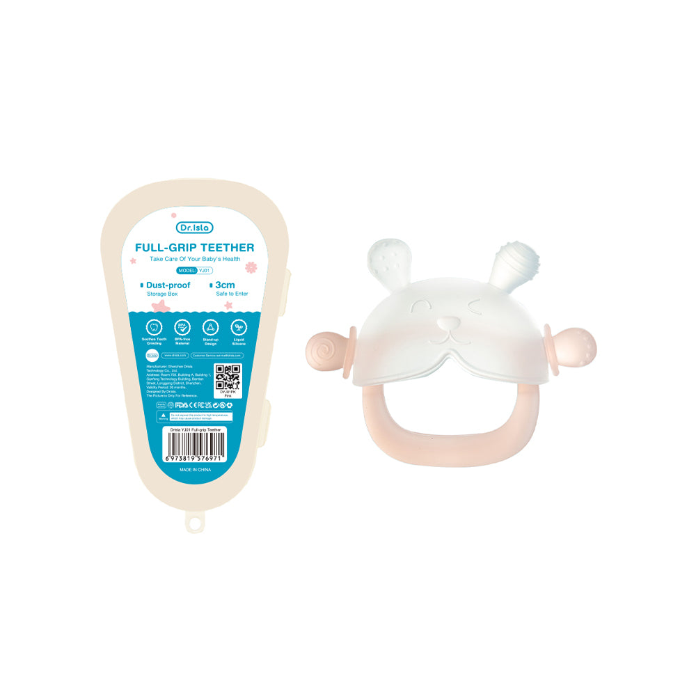 Mainan Gigit Bayi dengan Pegangan - YJ01