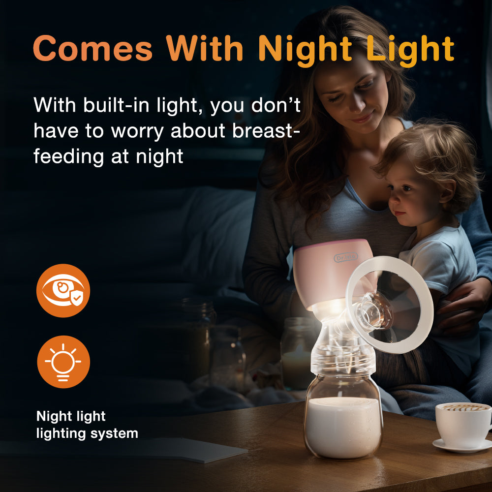 Pompa ASI Elektrik dengan Lampu Malam 2 in 1
