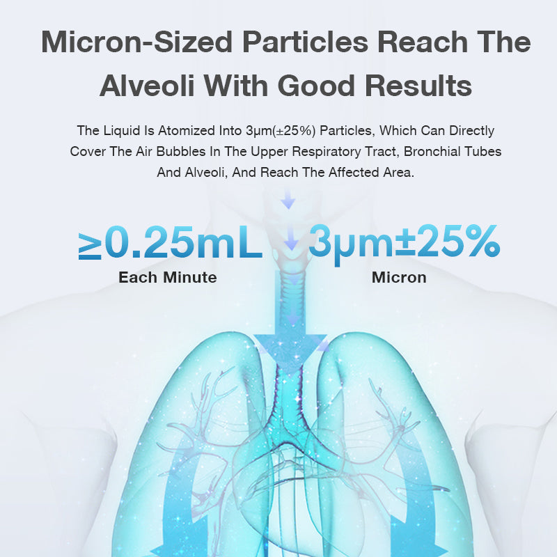 Nebulizer Genggam Partikel Atomisasi 3 Tingkat - N8